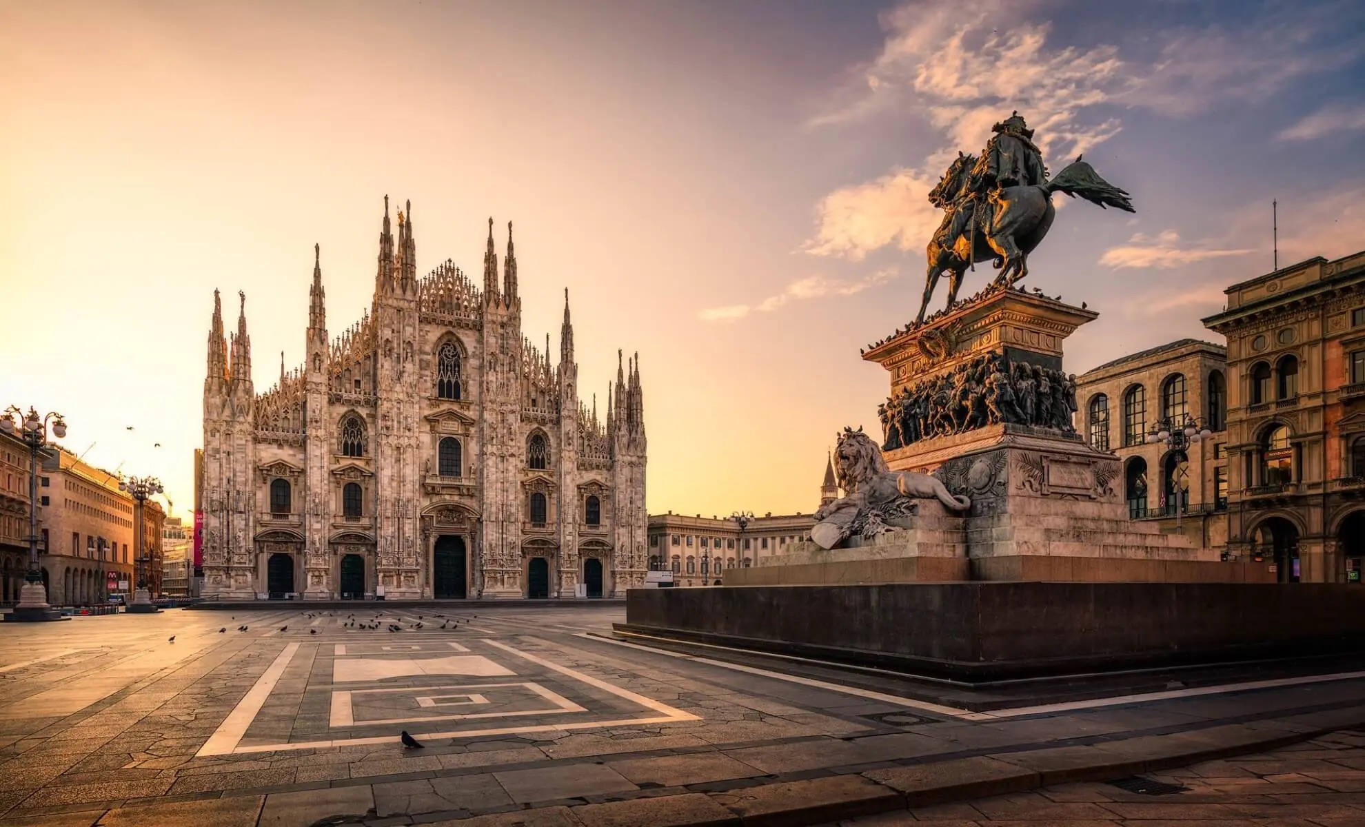 Milan at night